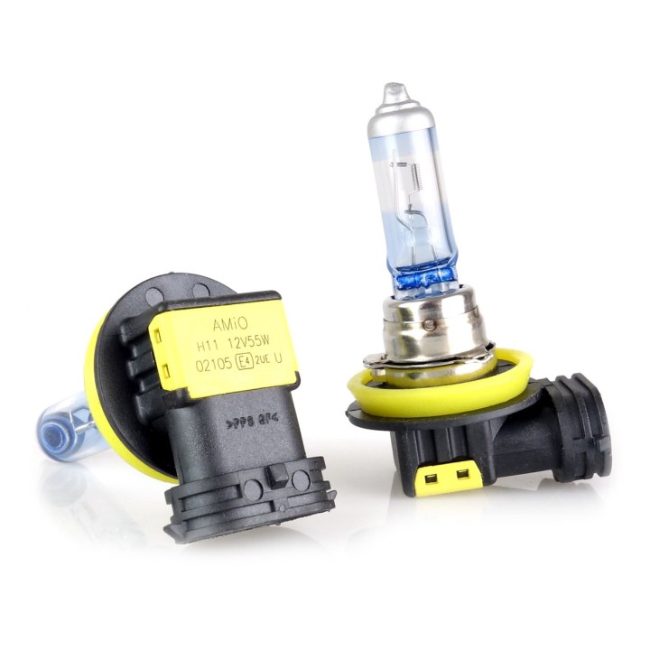Żarówki halogenowe H11 12V 55W LumiTec LIMITED +130% DUO AMIO-02105