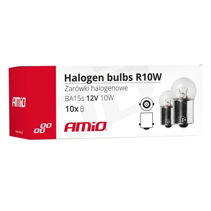 Żarówki halogenowe R10W BA15s 12V 10W