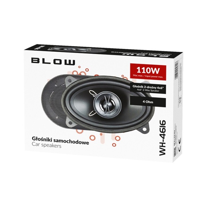 Głośnik BLOW WH-4616 4x6" 2way komplet samochodowy