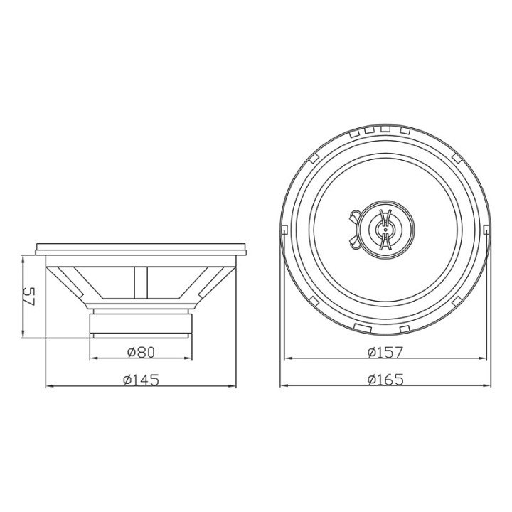 Głośnik BLOW S-165 4Ohm