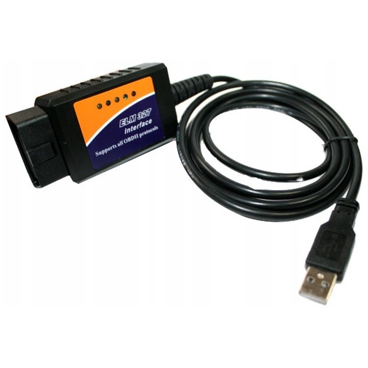 KB3A INTERFEJS ELM 327 BLACK