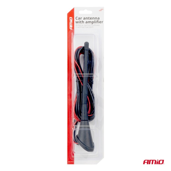 Antena samochodowa ze wzmacniaczem ANT04 AMIO-01127