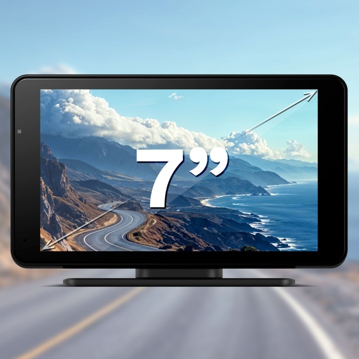 Stacja multimedialna 7" Android Auto Apple Carplay z kamerą cofania Kruger&Matz