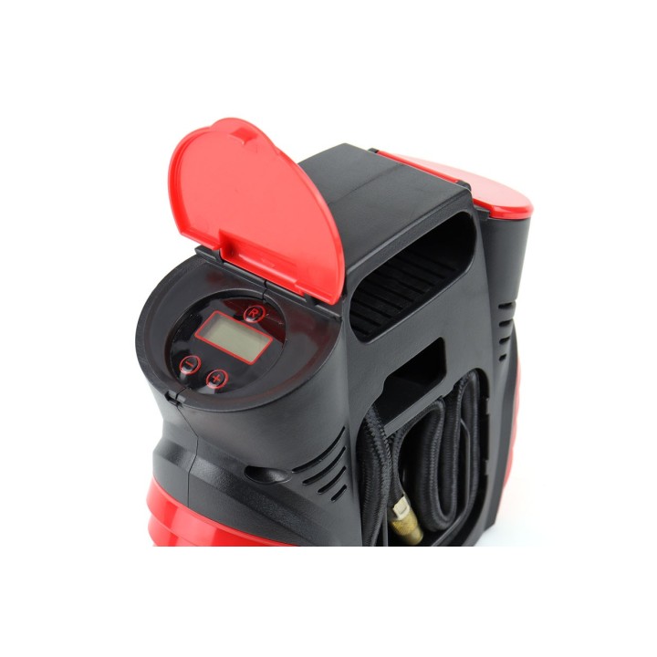 Kompresor samochodowy cyfrowy z LED 12V ACOMP-16