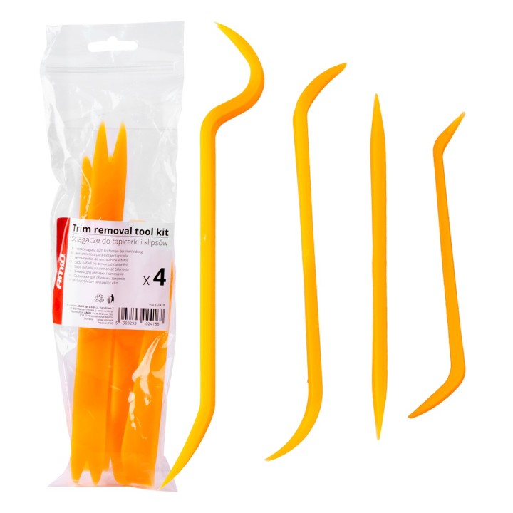 Ściągacze klucze narzędzia do demontażu tapicerki AMIO-02418