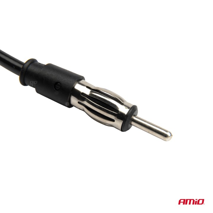 Wzmacniacz anteny samochodowej przeciwzakłóceniowy 12V AMIO-04133