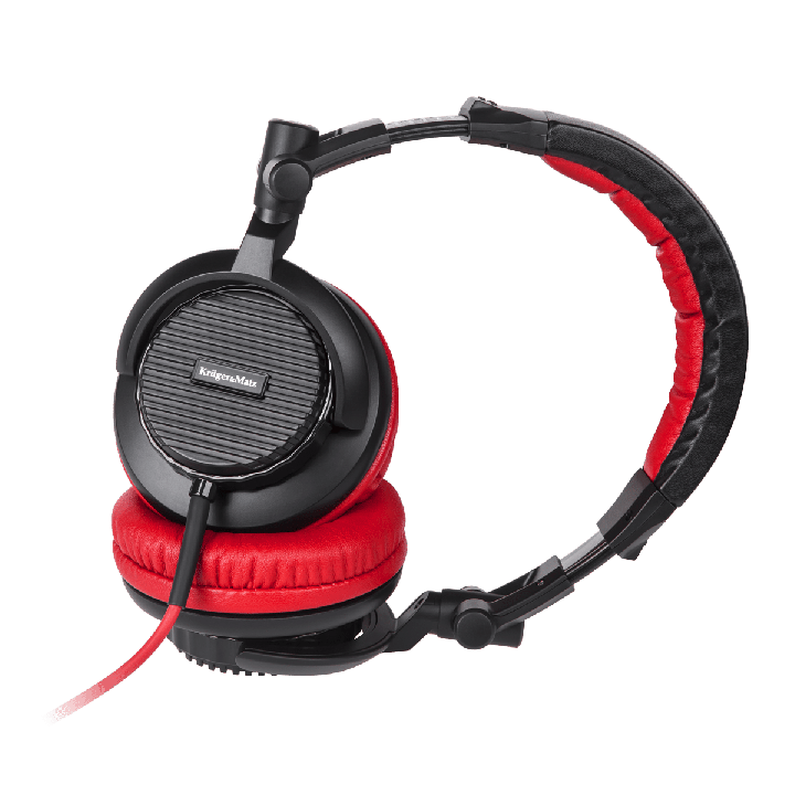 Słuchawki przewodowe nauszne dla DJ-ów Kruger&Matz model DJ-200