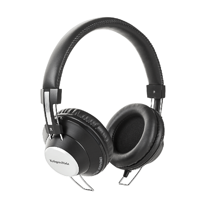 Słuchawki przewodowe nauszne Kruger&Matz Soul, czarne