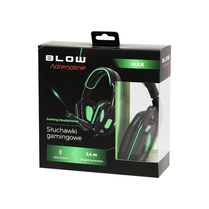 Słuchawki BLOW nagłowne z mikrof.MDX200