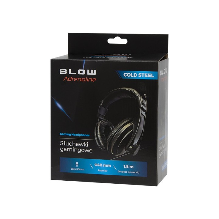 Słuchawki BLOW nagłowne z mikrof.MDX100