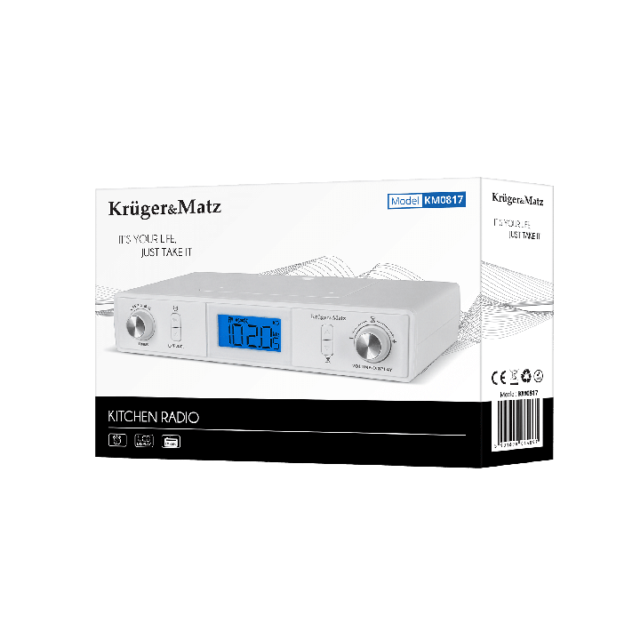 Radio kuchenne z bluetooth Kruger&Matz KM0817