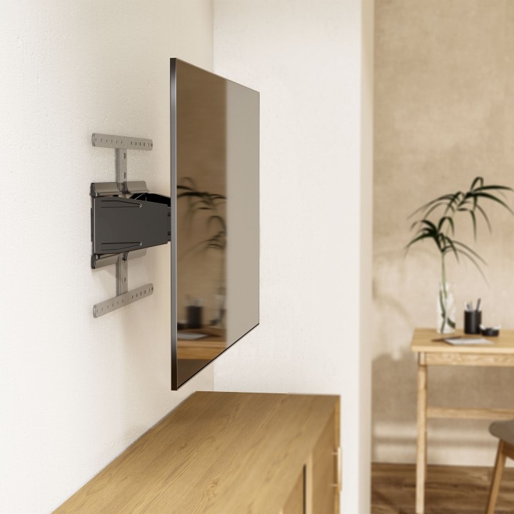 Uniwersalny uchwyt naścienny Kruger&Matz Ultra Slim 43"-90" regulacja w pionie i w poziomie