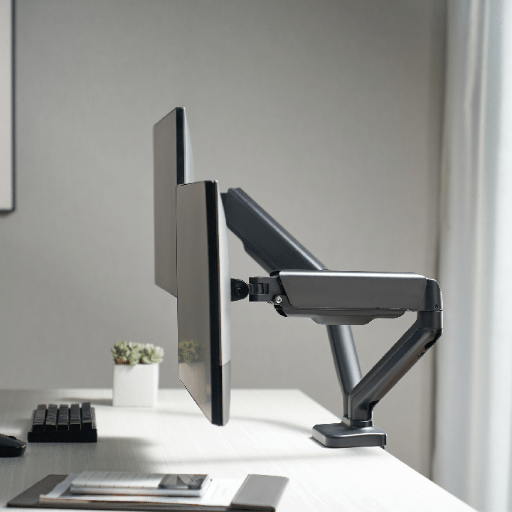 Uchwyt do 2 monitorów (17-32")