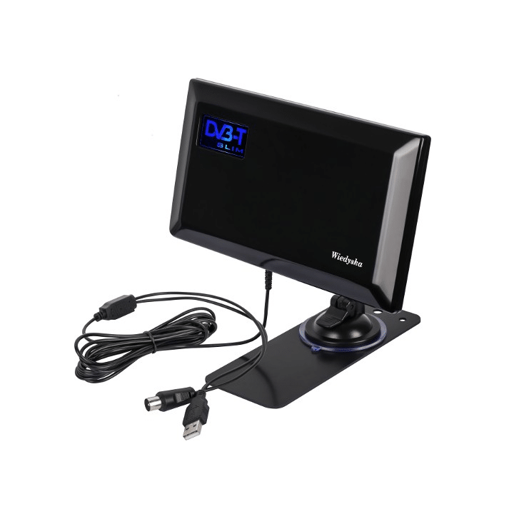 Antena TV pokojowa DVB-T SLIM Wiedyska