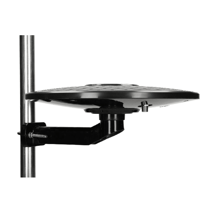 Antena zewnętrzna dookólna do odbioru telewizji naziemnej DVB-T 2 - czarna Wiedyska