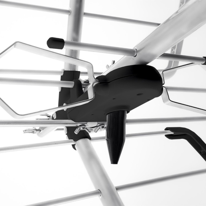 Antena DVB-T2 Spacetronik EOS L Combo Black