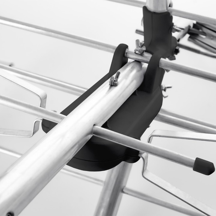 Antena DVB-T2 Spacetronik EOS L Combo Black