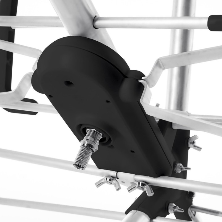 Antena DVB-T2 Spacetronik EOS L Combo Black