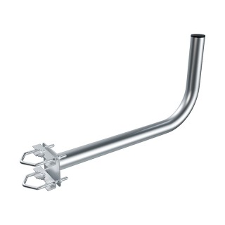 Uchwyt balk. z płyt.czołową 38/ 500