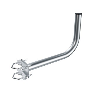 Uchwyt balk. z płyt.czołową 38/ 400