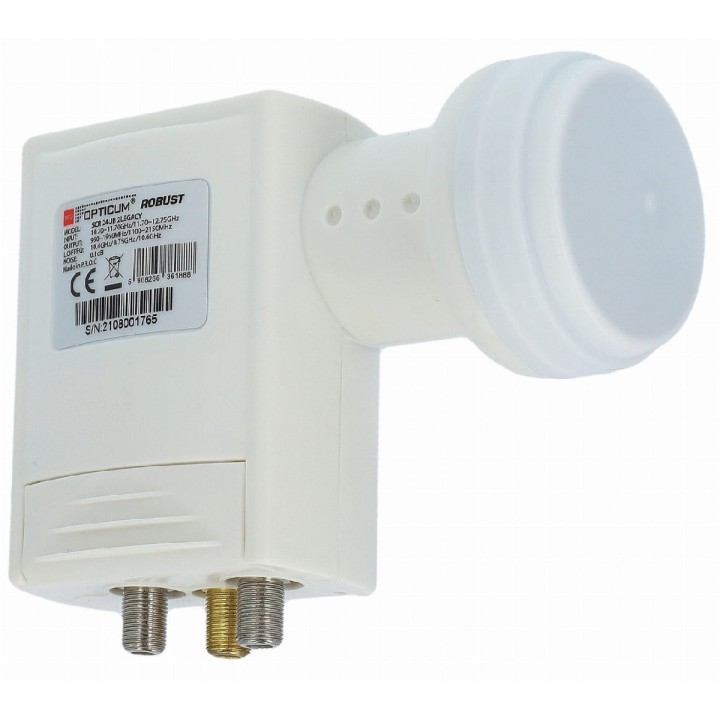 LNB Unicable Opticum Robust SCR 24UB + TWIN Legacy (26 odbiorników)