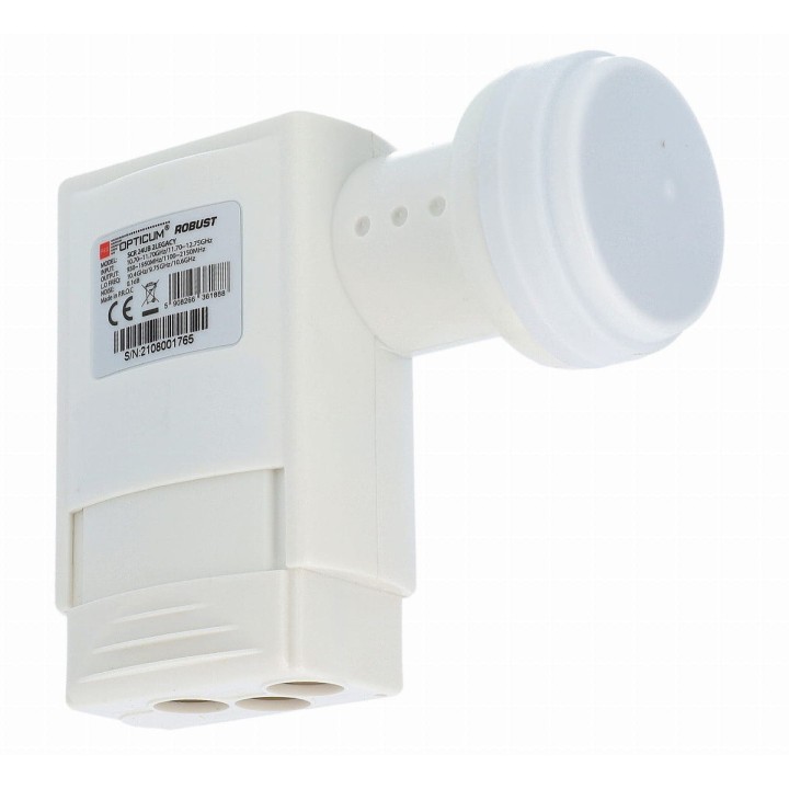 LNB Unicable Opticum Robust SCR 24UB + TWIN Legacy (26 odbiorników)