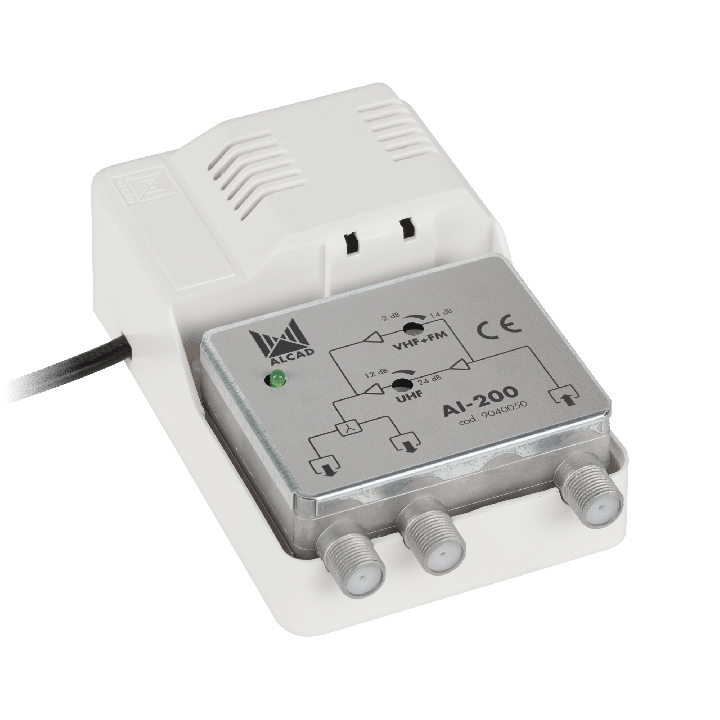 Wzmacniacz antenowy szerokopasmowy AI-200 ALCAD