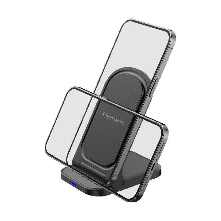 Podstawka stojak ładowarka indukcyjna składana Kruger&Matz