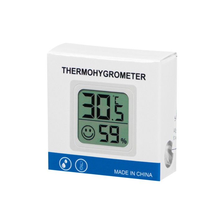 Termometr pokojowy biały