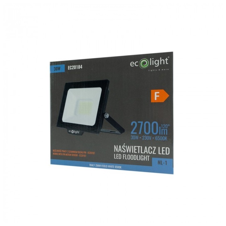 Naświetlacz NL-1 30W 6500K