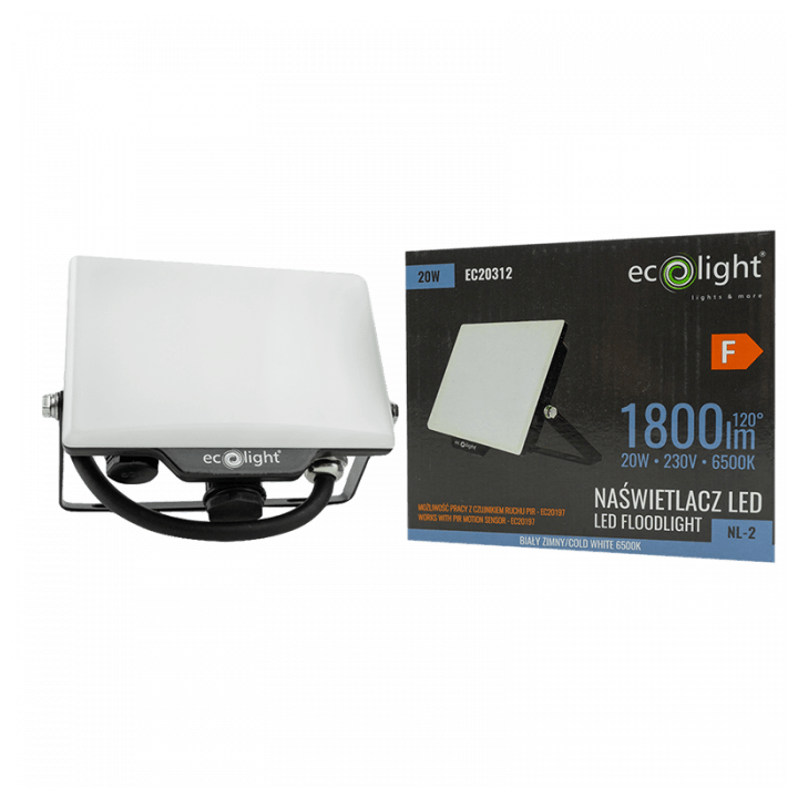 Naświetlacz NL-2 20W 6500K