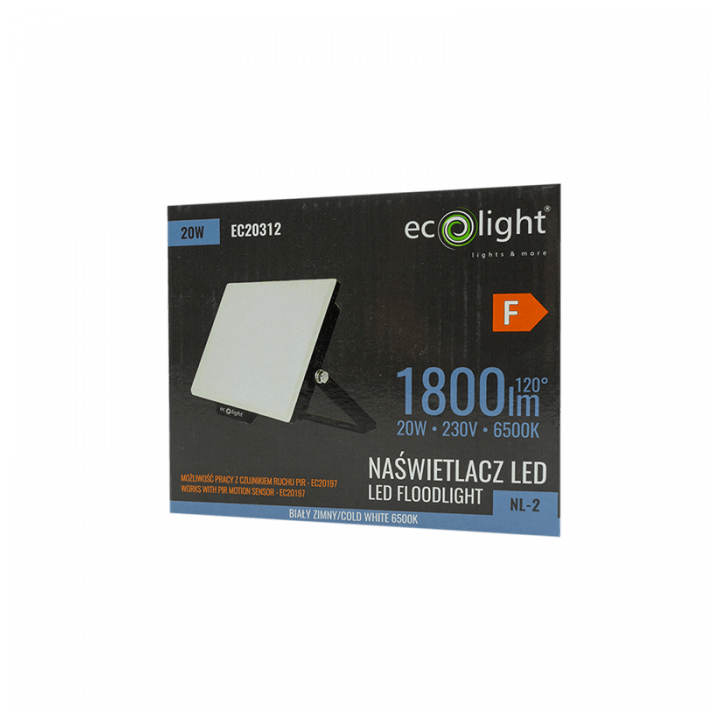 Naświetlacz NL-2 20W 6500K