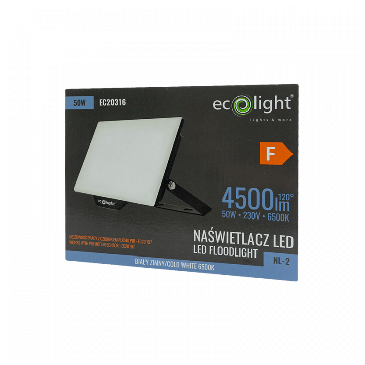 Naświetlacz NL-2 50W 6500K