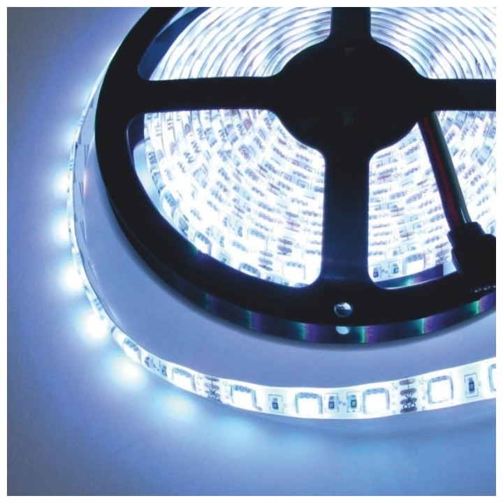 TAŚMA 300 LED ZIMNA ZEWNĘTRZNA (IP65) 72W /5M/