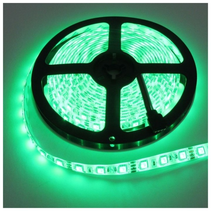 TAŚMA 300 LED ZIELONA ZEWNĘTRZNA (IP65) 24W /5M/