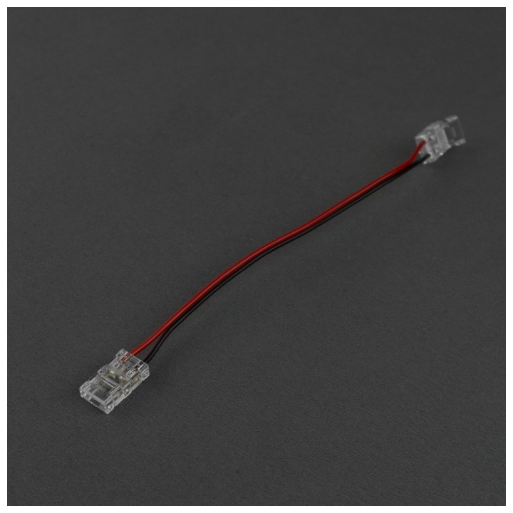 Złączka LED MONO COB 8mm dwustronna z przewodem