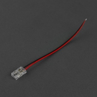 Złączka LED MONO COB 8mm jednostronna z przewodem