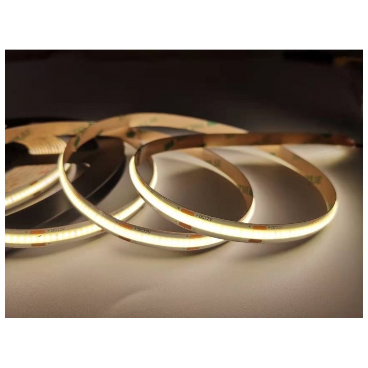Taśma LED COB 480 9W/m 4000K 990lm/m 12V IP20/5m/P