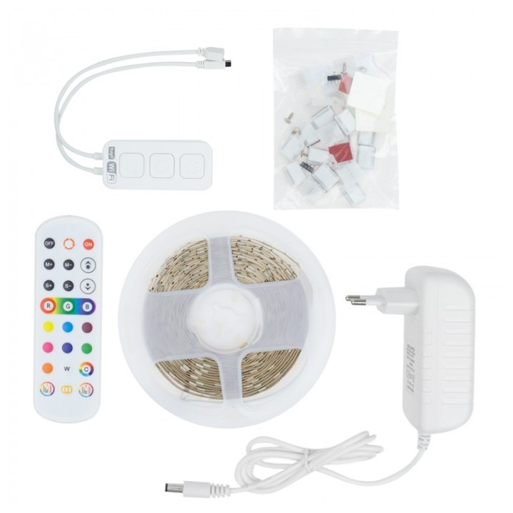 TAŚMA LED SMART ZESTAW 7.2W/m RGB IP20 /5m/