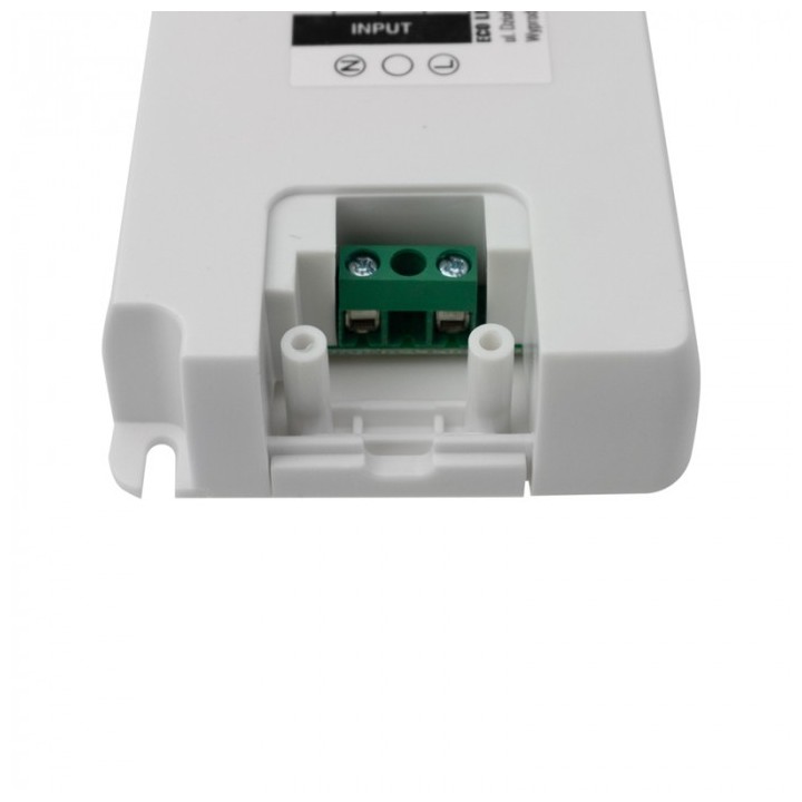 Zasilacz meblowy 72W 12V IP44 185x64x22