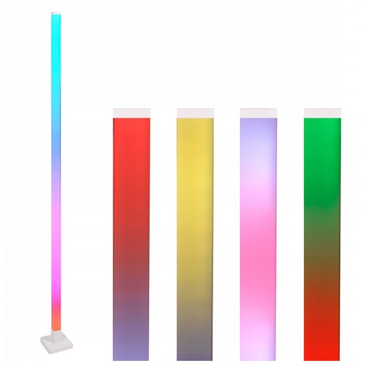 Stojąca Lampa RGB muzyczna TUYA BIAŁA