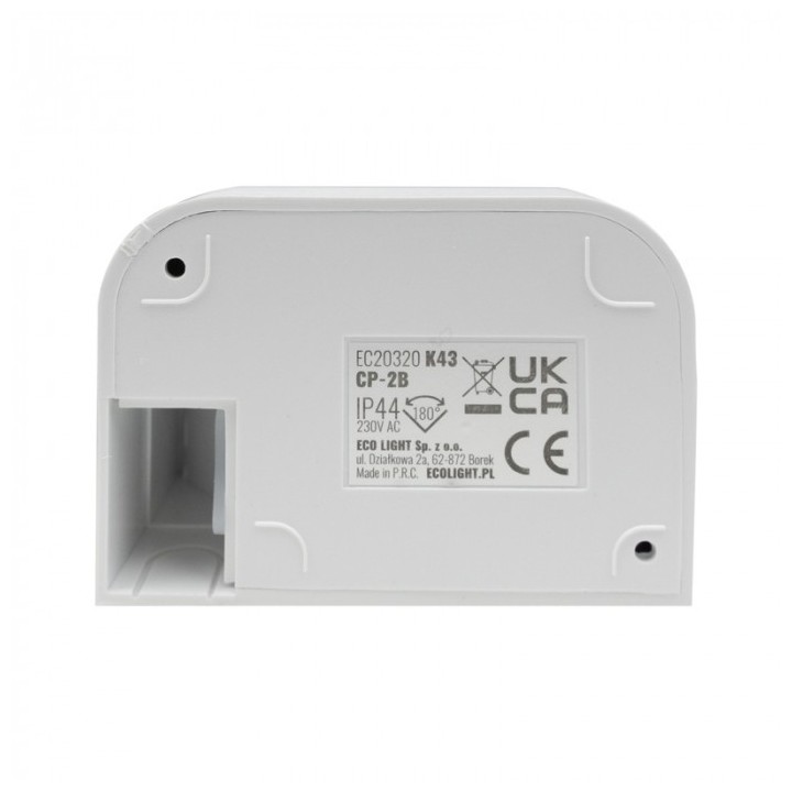 Czujnik ruchu PIR CP-2B BIAŁY