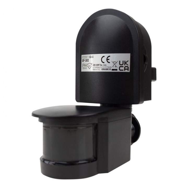 Czujnik ruchu PIR CP-3C CZARNY