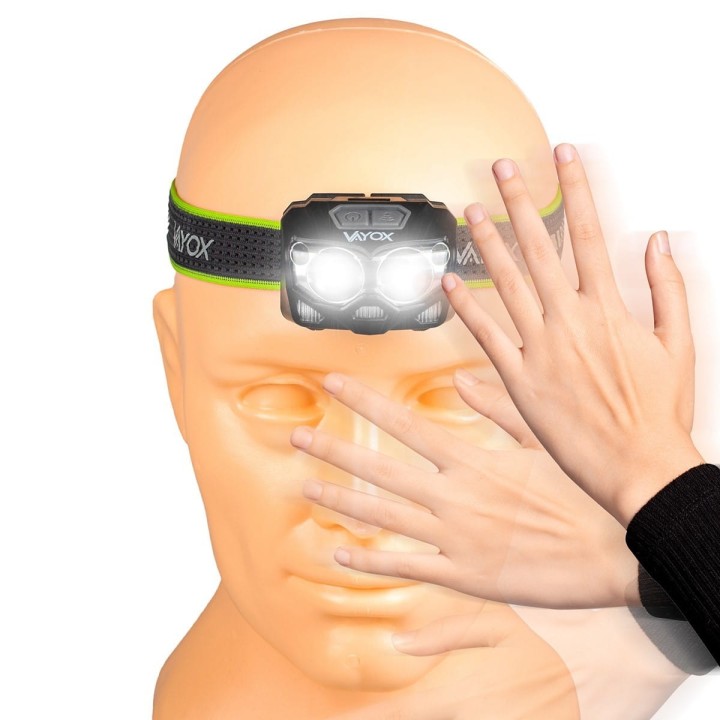 Latarka akumulatorowa czołowa 500lm VA0078 VAYOX