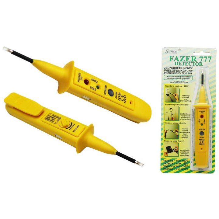 Próbnik elektryczny Fazer 777 Detector