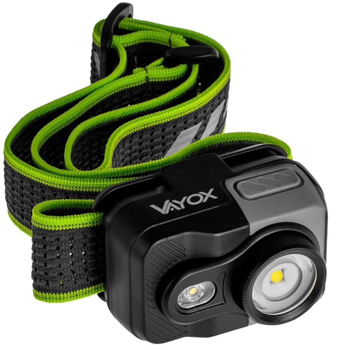 Latarka akumulatorowa czołowa 800lm CREE + SMD Pro Series VA0196 VAYOX