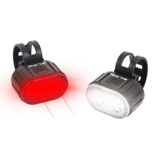 Lampki rowerowe przód+tył zestaw BL-01