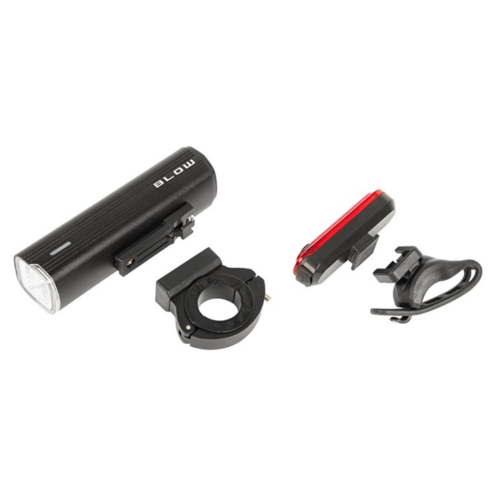 Lampki rowerowe przód+tył zestaw BL-03