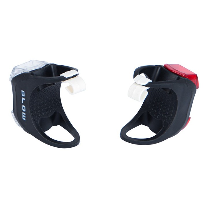 Lampki rowerowe przód+tył zestaw BL-07