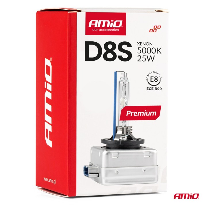 Żarówka ksenonowa, żarnik xenon D8S 5000K Premium